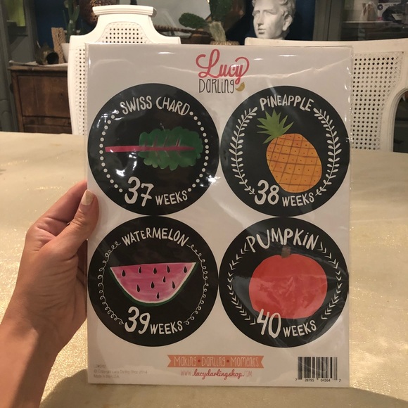 LUCY DARLING PREGNANCY STICKERS - Picture 3 of 5